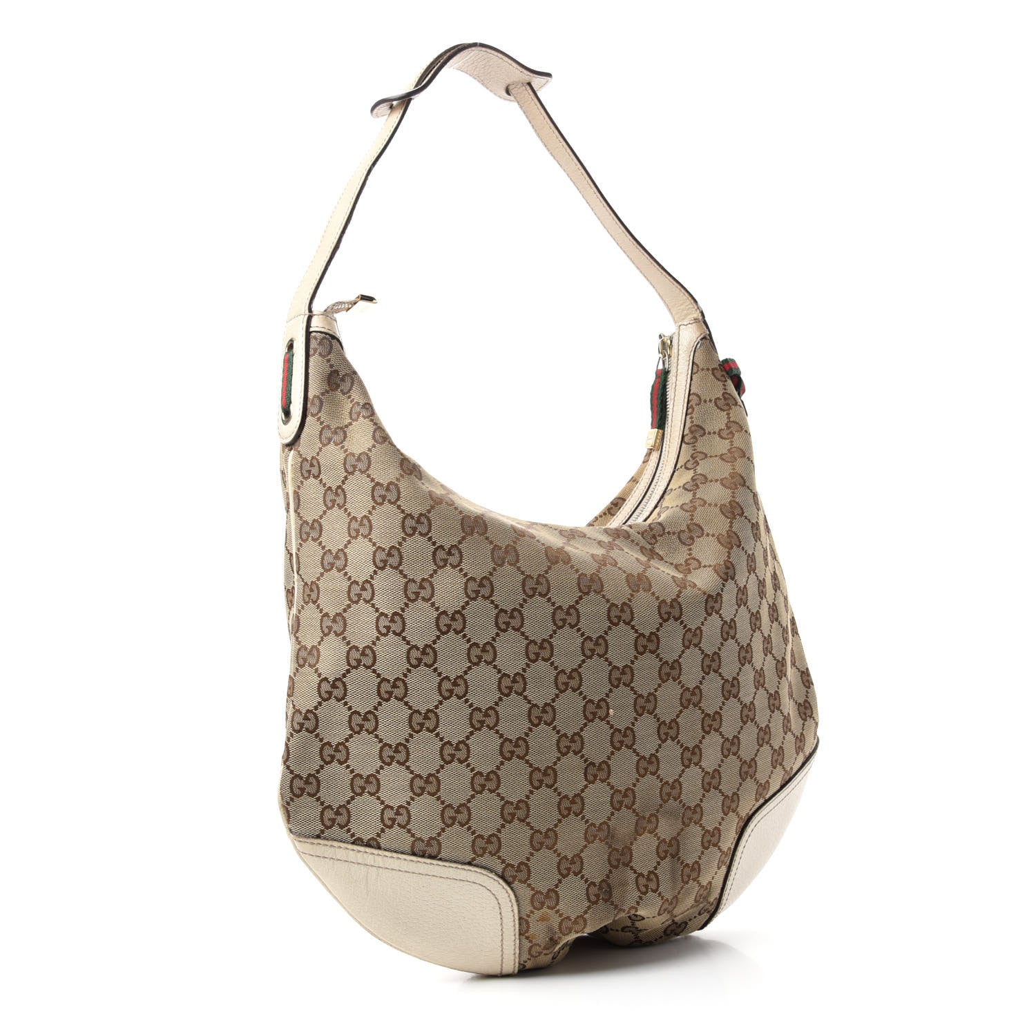 Gucci Monogram Large Princy Hobo Off White 3 of 11