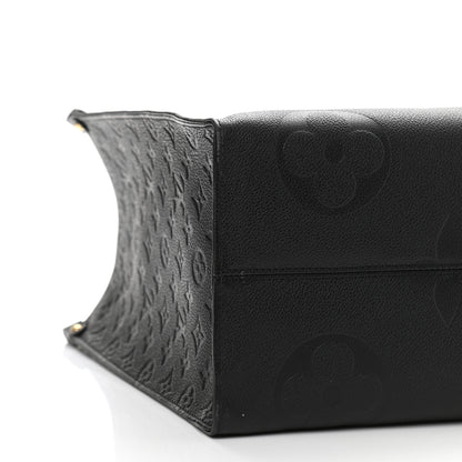 Louis Vuitton Empreinte Monogram Giant Onthego GM Black 9 of 10