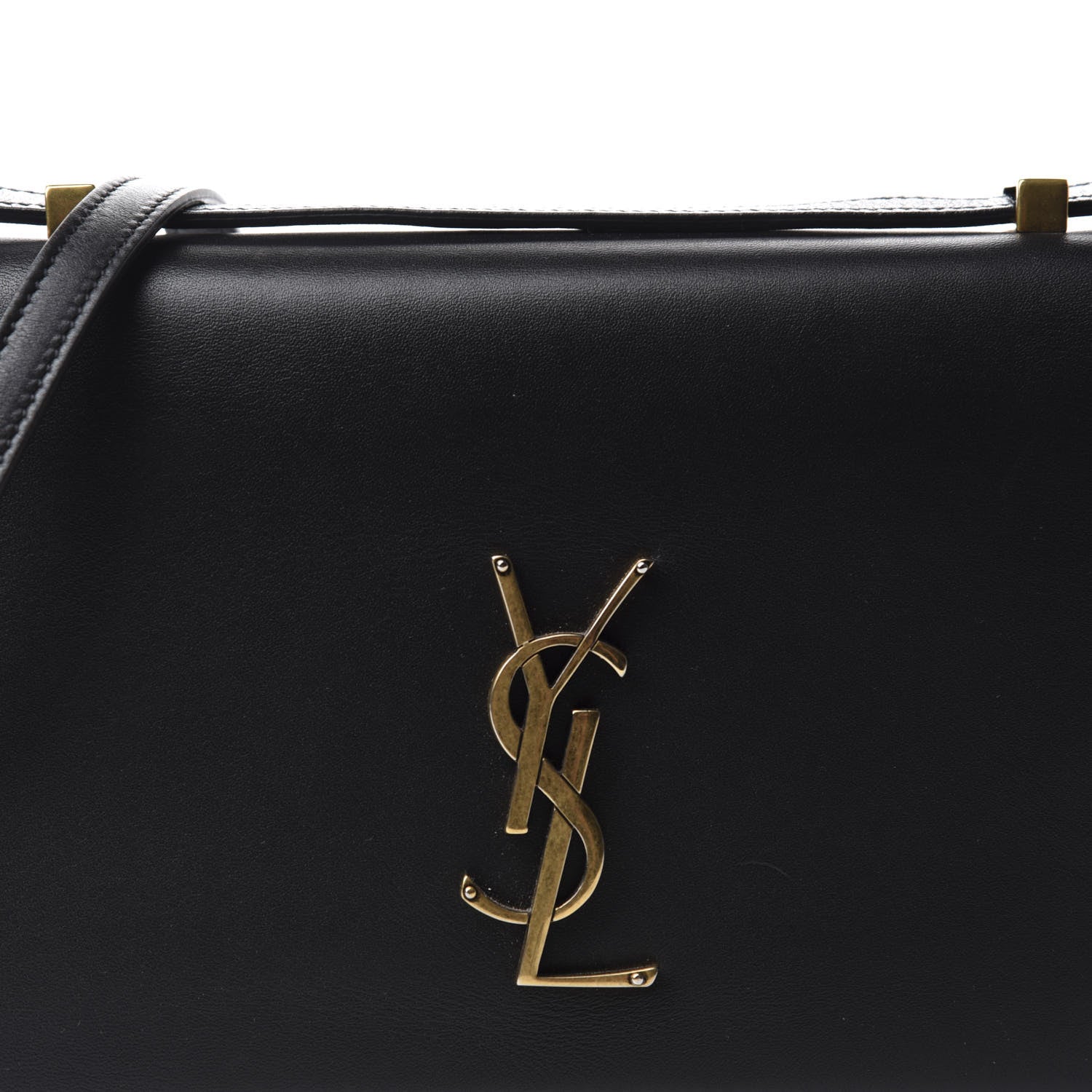 Saint Laurent Calfskin Monogram Small Dylan Shoulder Bag Black 11 of 11