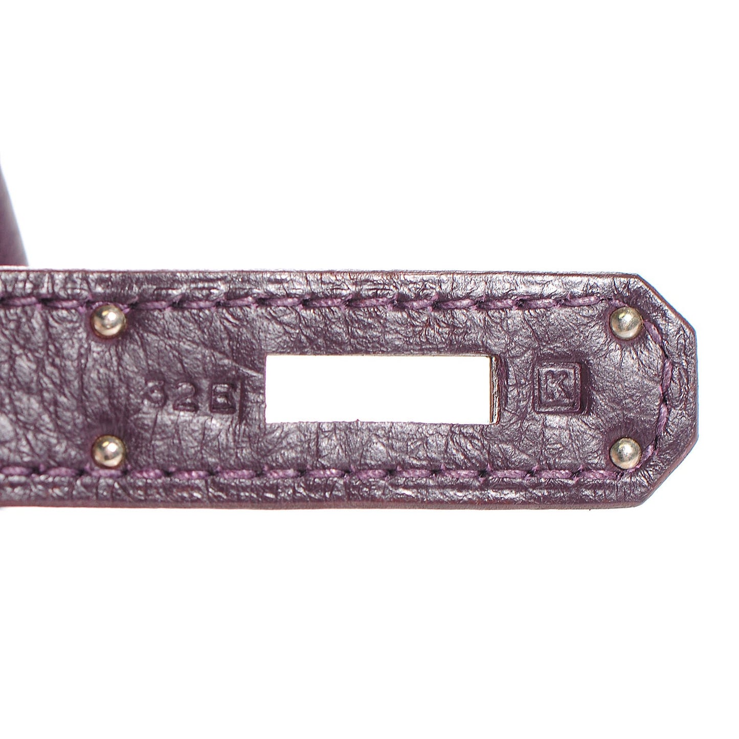 Taurillon Clemence Birkin 35 Raisin