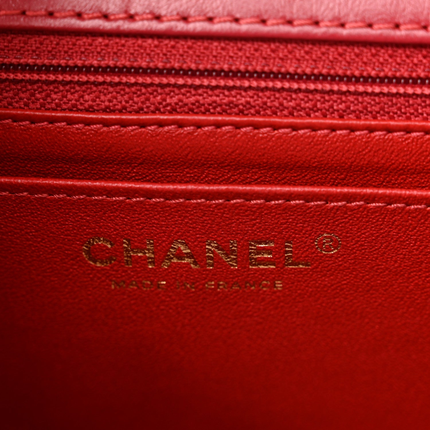 Chanel Aged Calfskin Quilted 2.55 Reissue Mini Flap Red 6 of 11