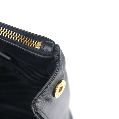 Prada Saffiano Lux Medium Tote Bluette 13 of 15