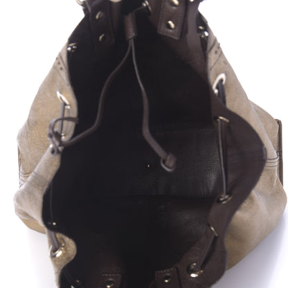 Saint Laurent Calfskin Reversible Double Sac Y Tote Gold Brown 12 of 15