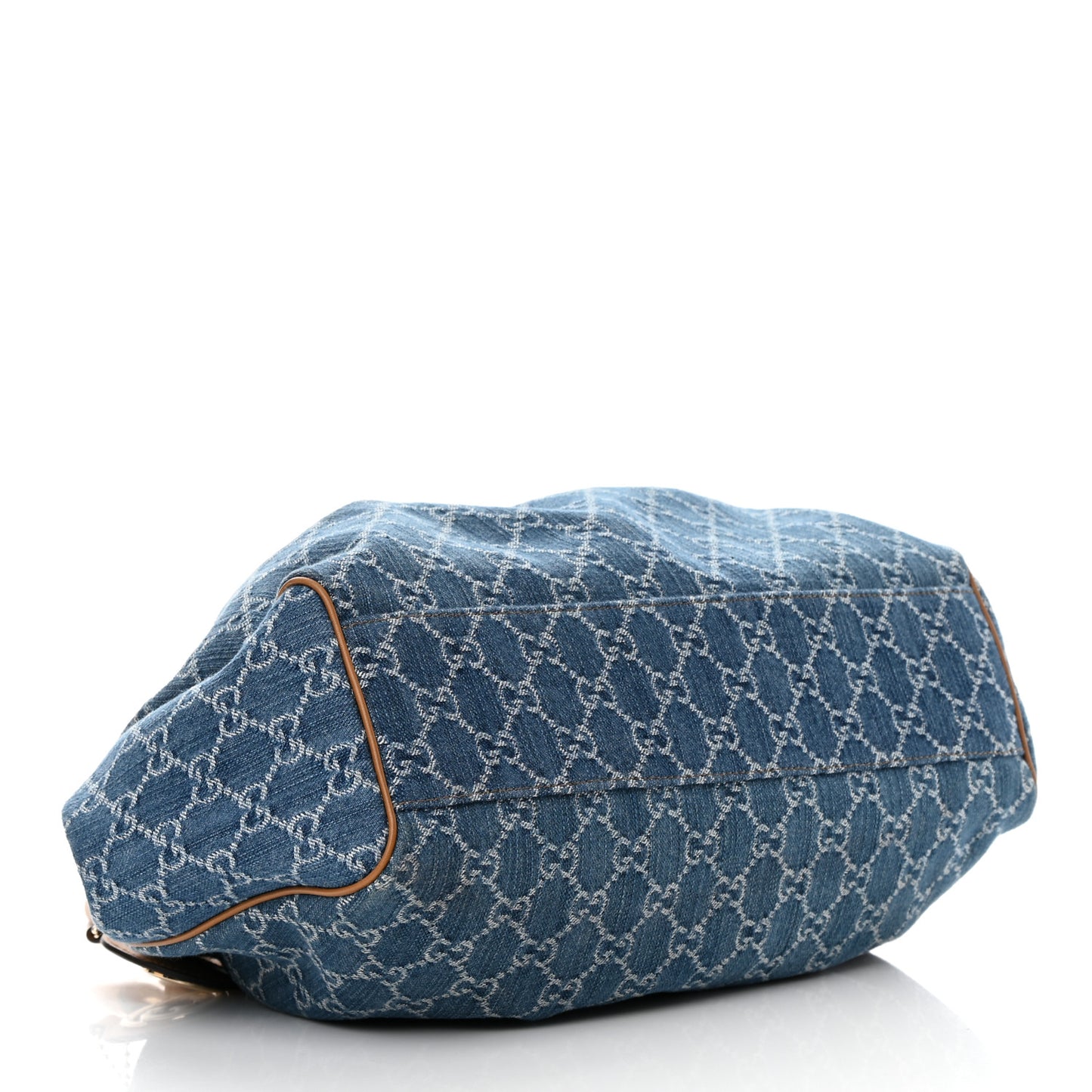 Denim Monogram Medium Sukey Tote Blue