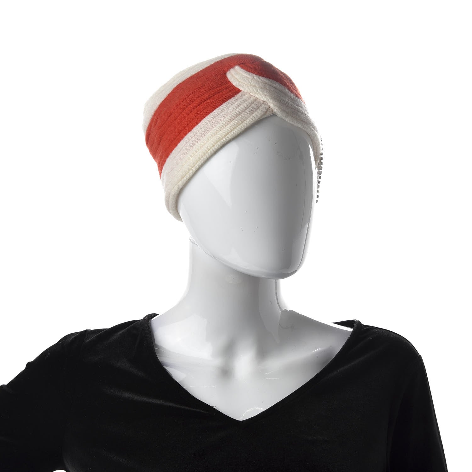 Gucci Wool Crystal Joan Headband S Red White 2 of 5