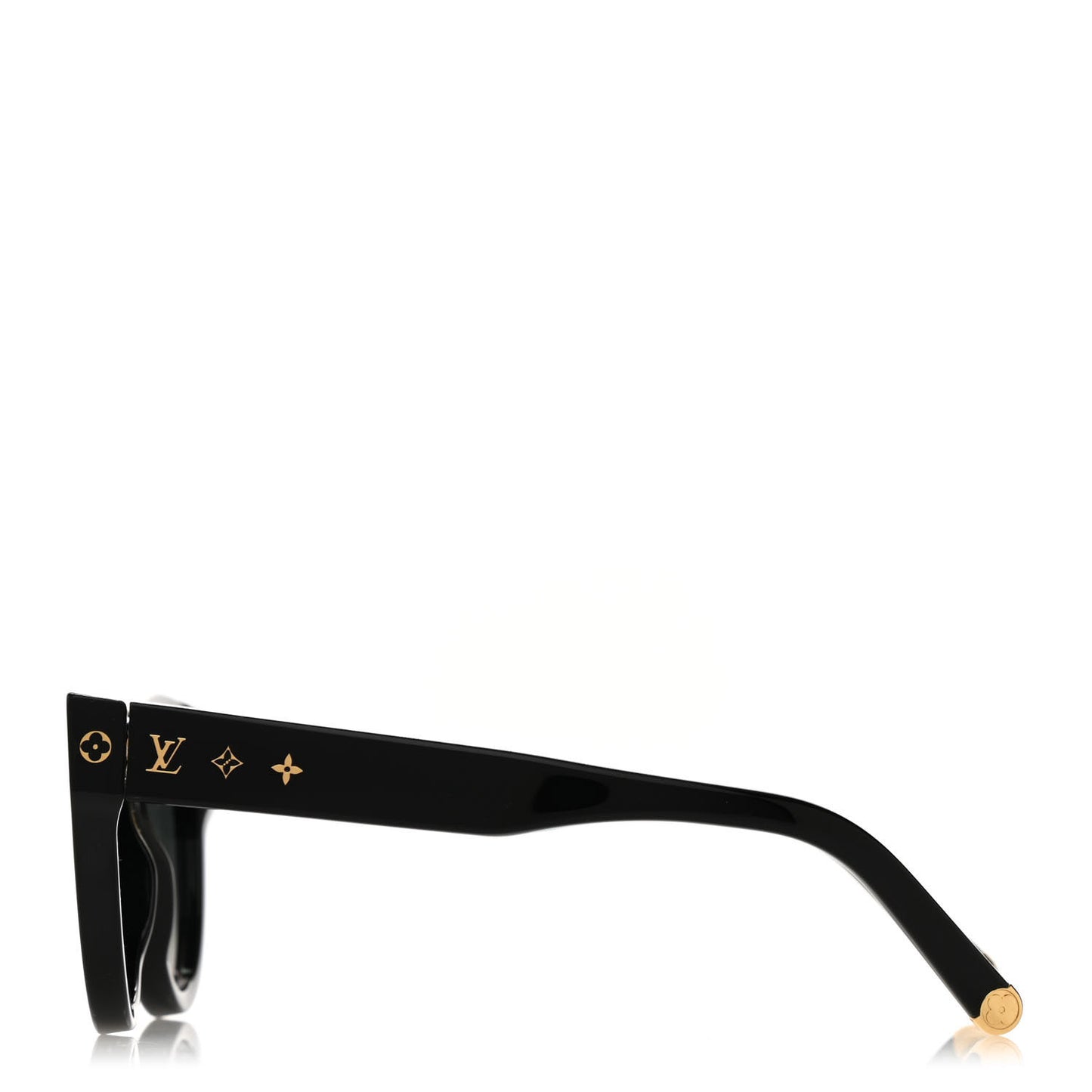 Acetate My Monogram Square Sunglasses Z1526W Black