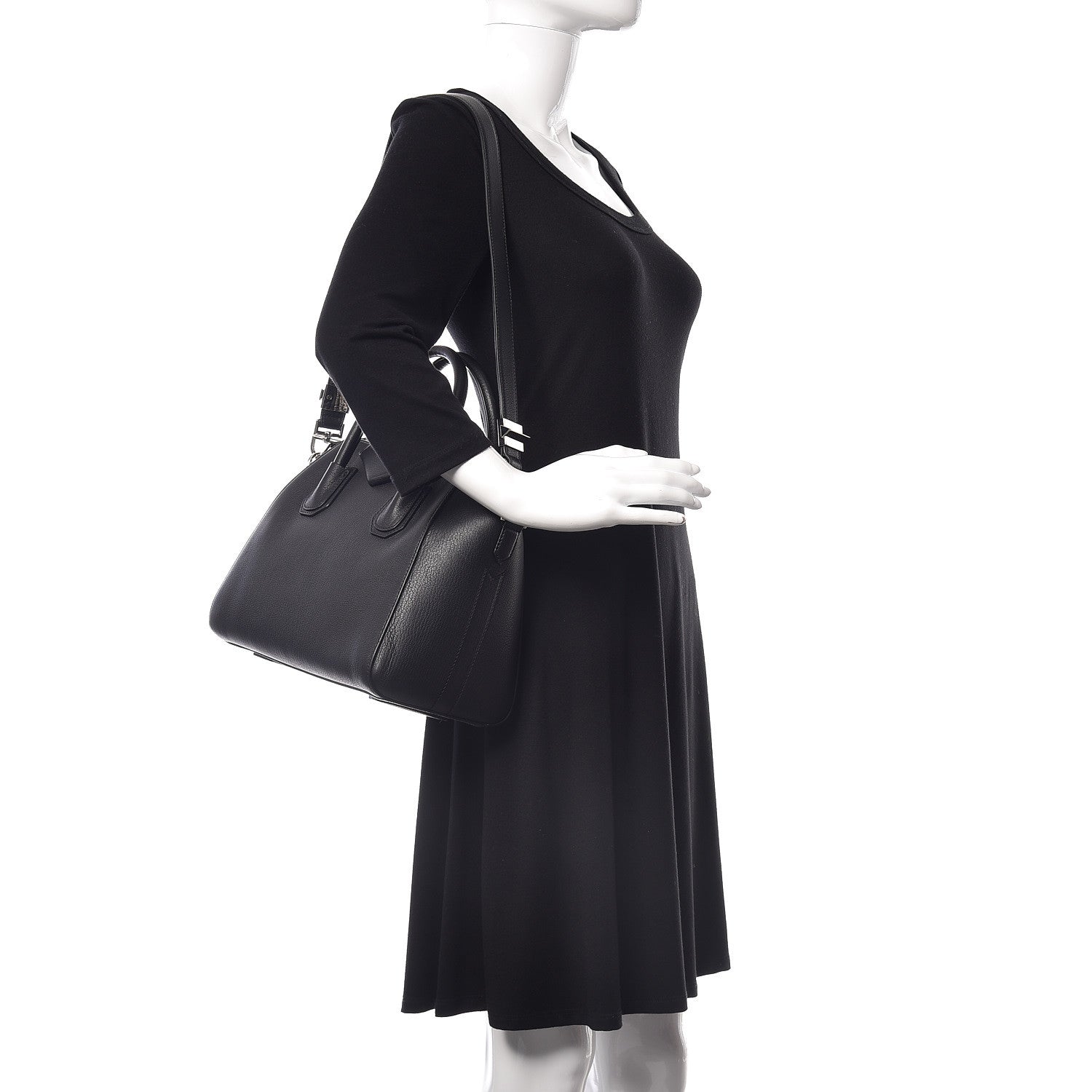Givenchy Sugar Goatskin Small Antigona Black 2 of 10