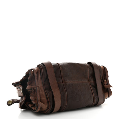 Chloe Calfskin Silverado Shoulder Bag Chocolate 4 of 10