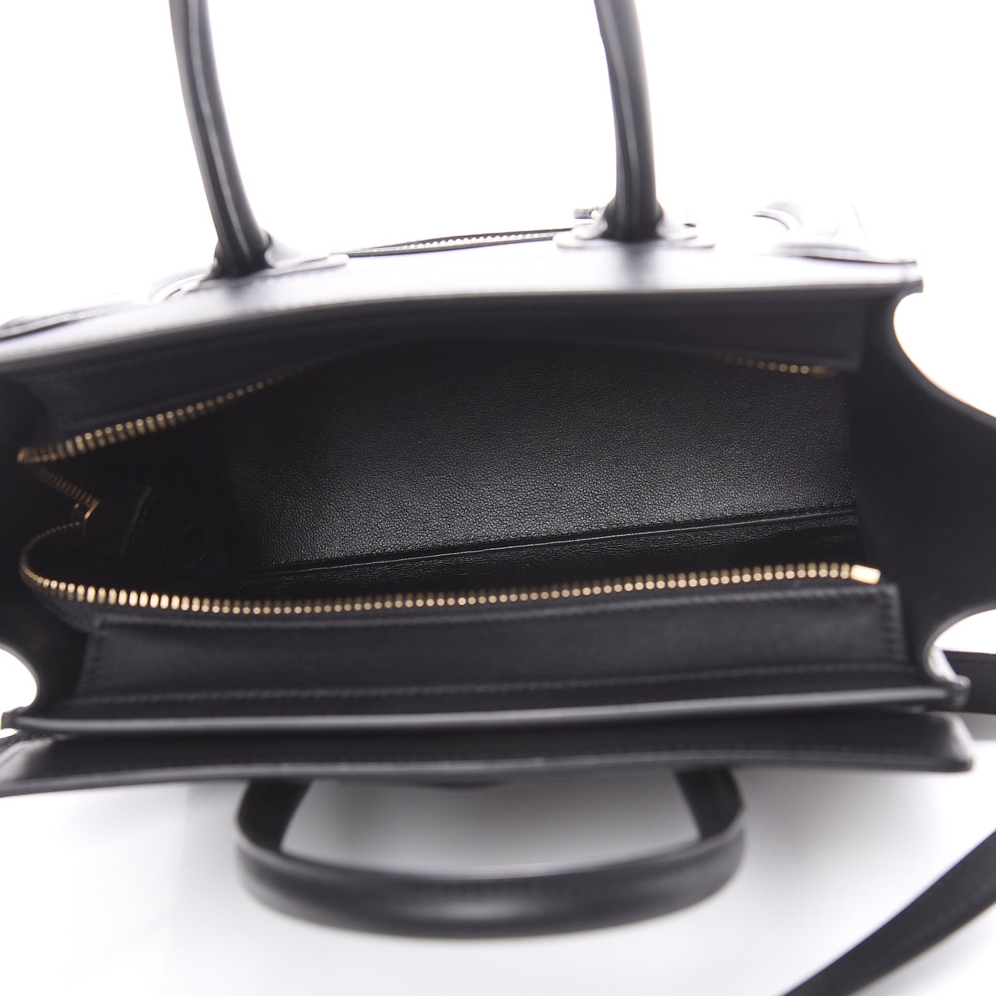 Smooth Calfskin Nano Luggage Black