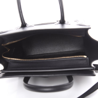 Celine Smooth Calfskin Nano Luggage Black 5 of 12