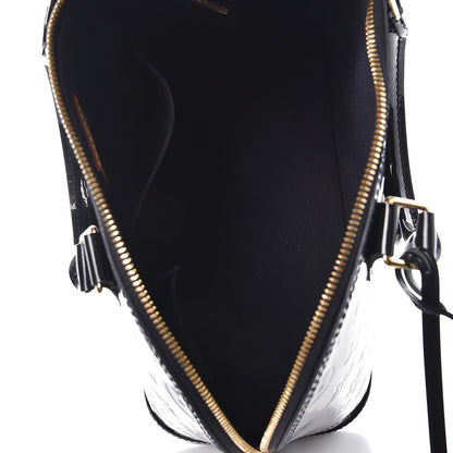 Louis Vuitton Vernis Alma PM Noir Magnetique 5 of 6