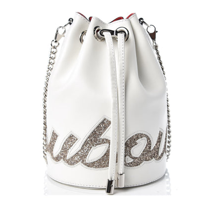 Christian Louboutin Calfskin Marie Jane Bucket White 1 of 6