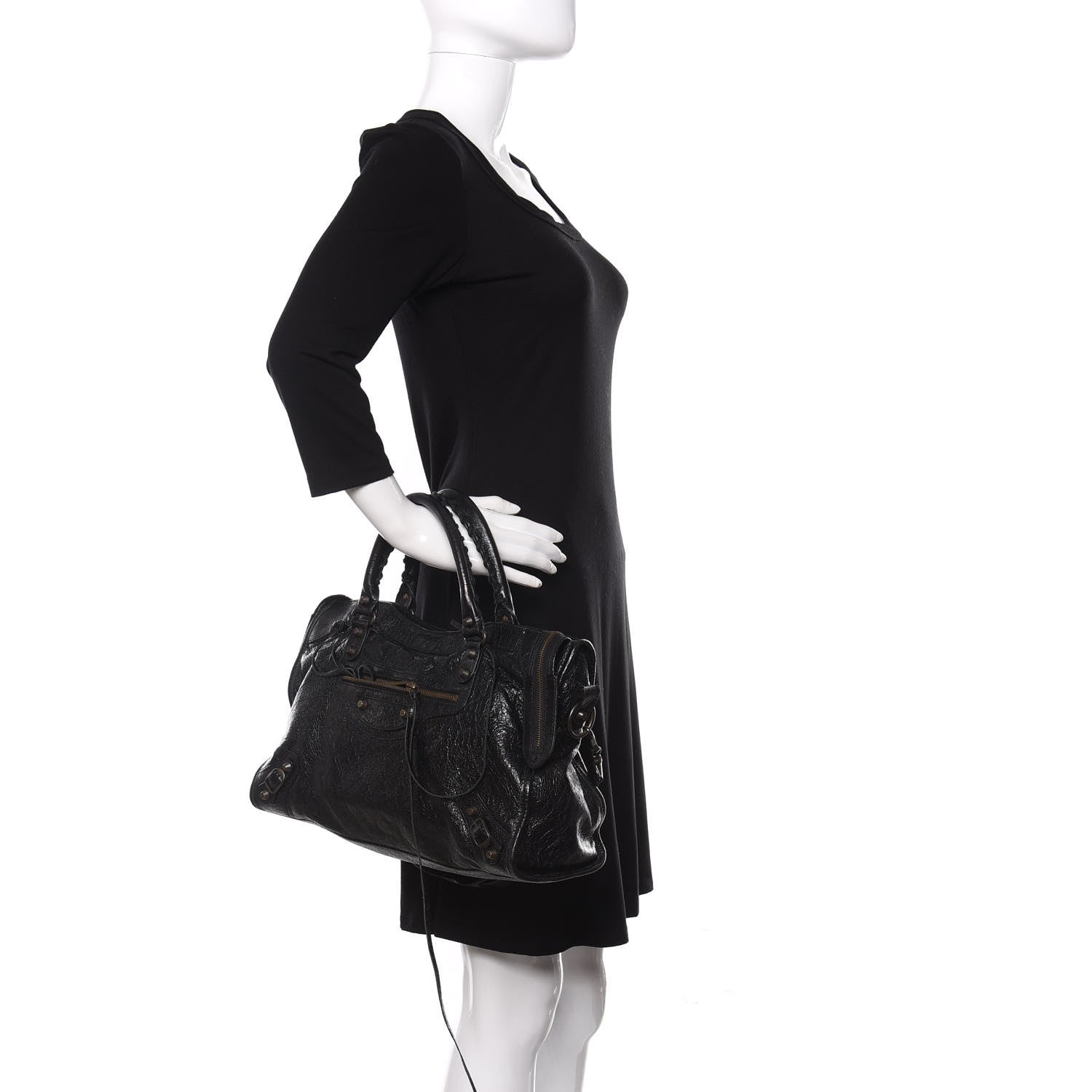 Balenciaga Agneau Classic Hardware City Black 2 of 11