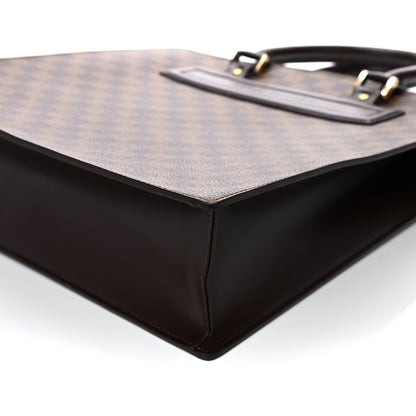 Louis Vuitton Damier Ebene Venice Sac Plat GM 7 of 12