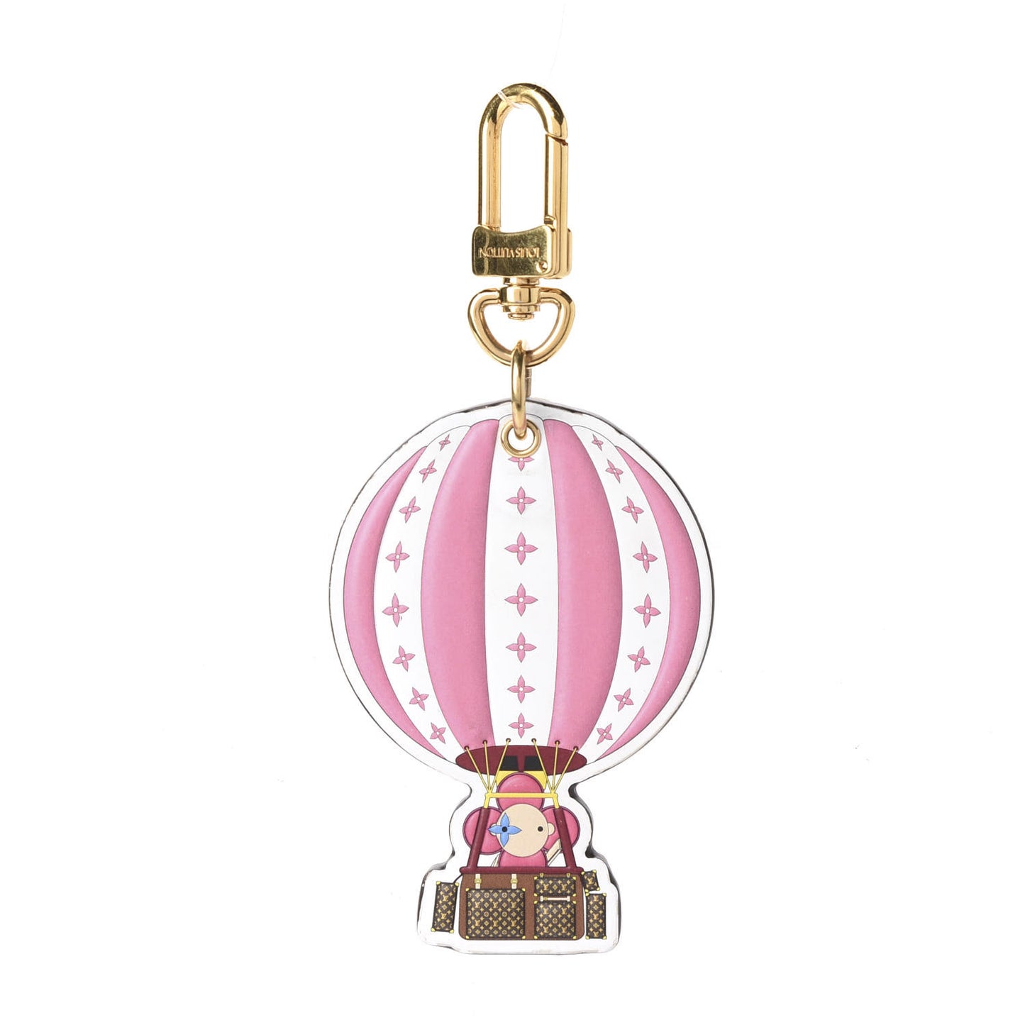 Monogram 2019 Christmas Animation Shanghai Bag Charm Key Ring