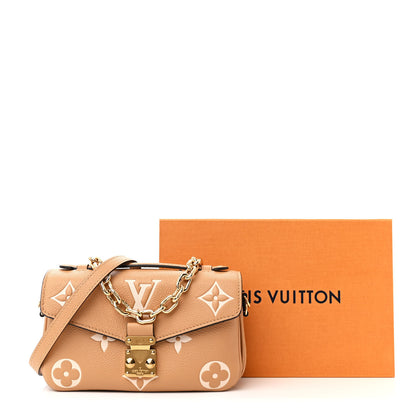 Louis Vuitton Empreinte Monogram Giant Pochette Metis East West Arizona Creme 11 of 11
