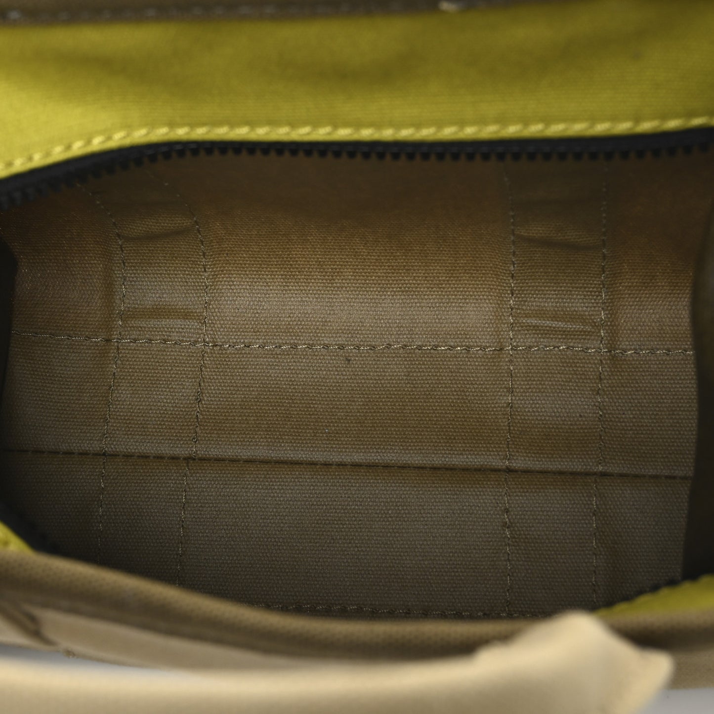 Cotton Canvas Small The Traveler Tote Bag Slate Green Multicolor