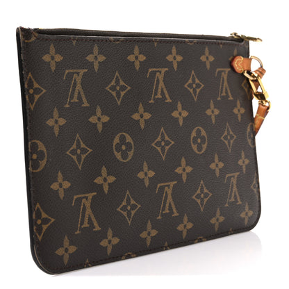 Louis Vuitton Monogram Neverfull MM GM Pochette 3 of 7