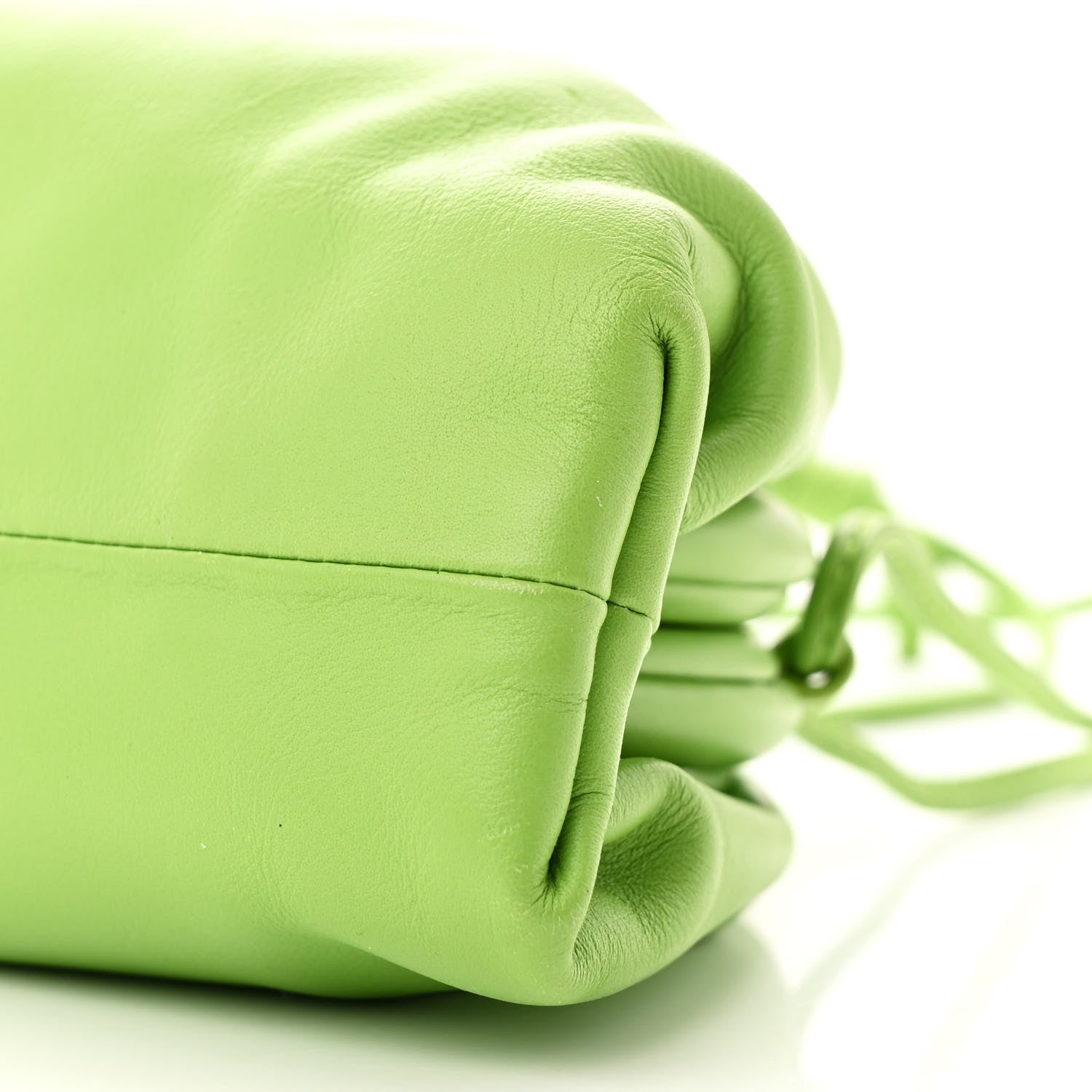 Bottega Veneta Butter Calfskin The Mini Pouch Acid Green 10 of 10