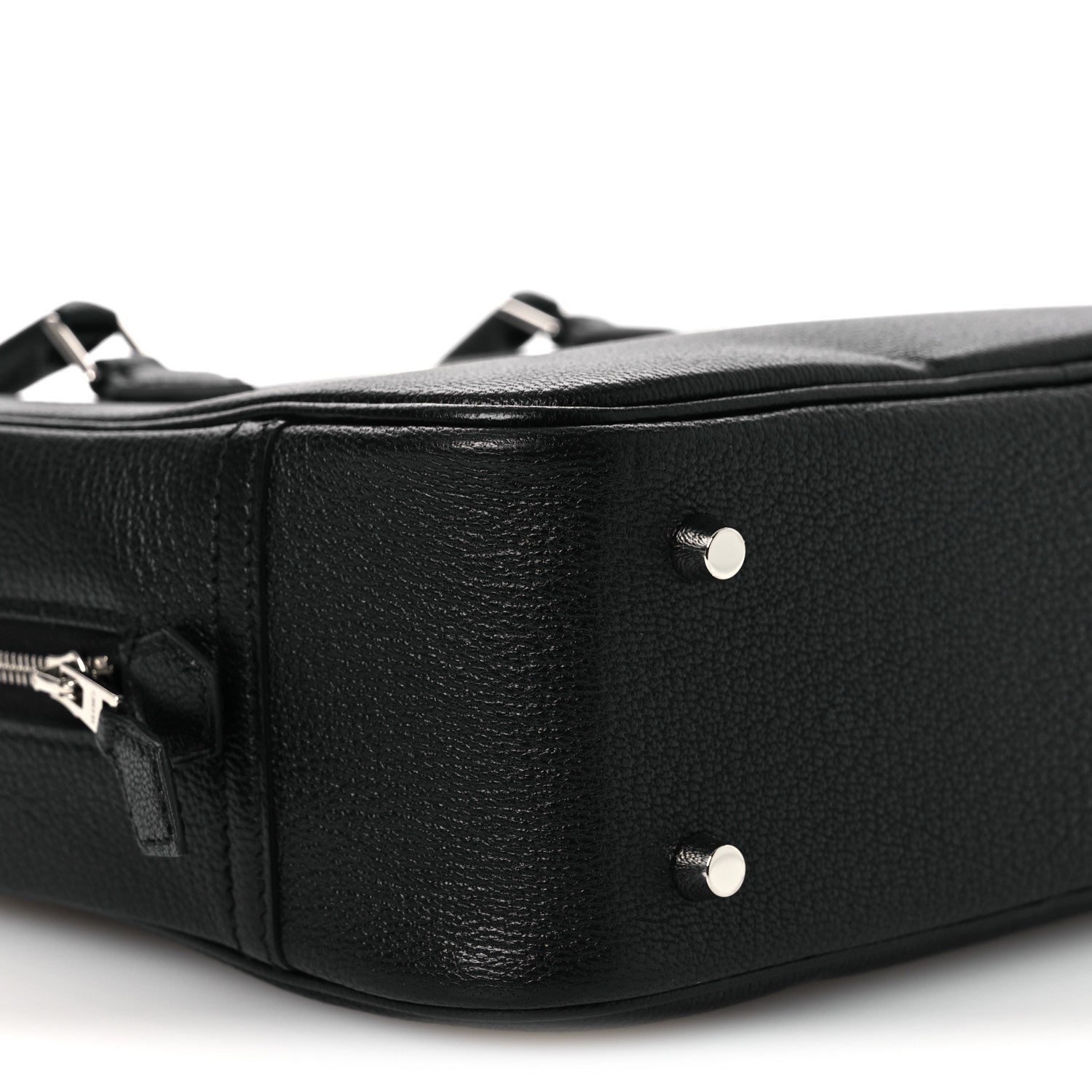 Hermes Chevre Mysore Mini Plume Black Black 8 of 9
