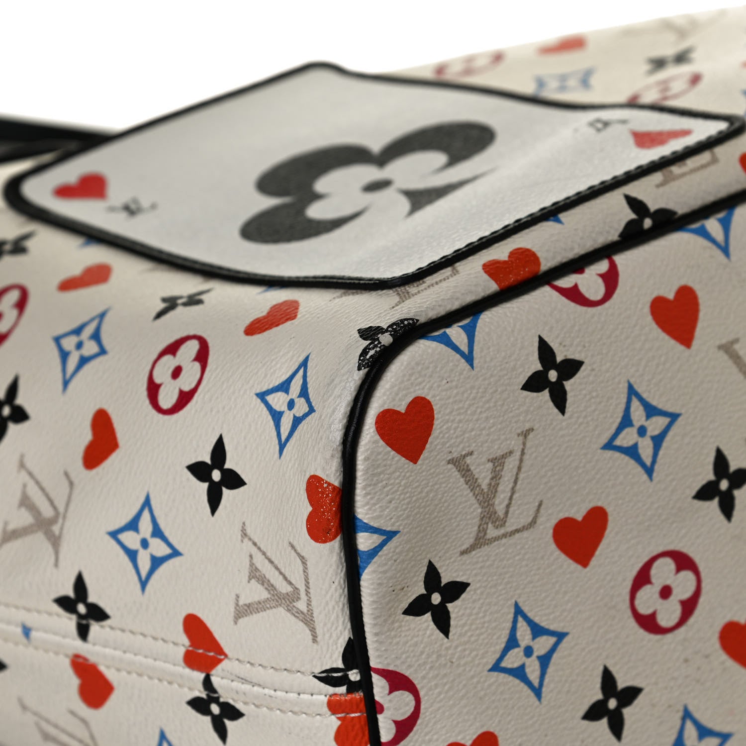 Louis Vuitton Game On Neverfull MM White 11 of 13