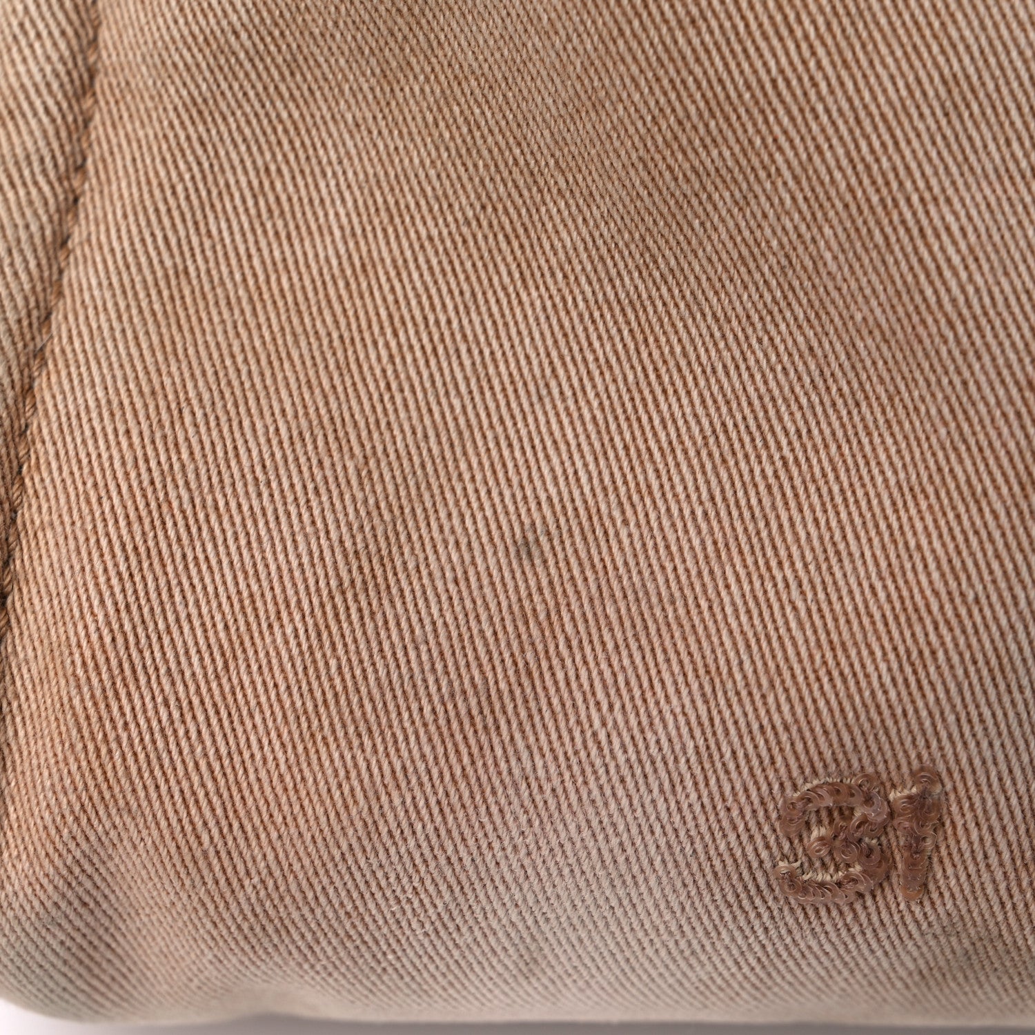 Chanel Canvas Sequin Small Deauville Tote Ecru 30 of 31
