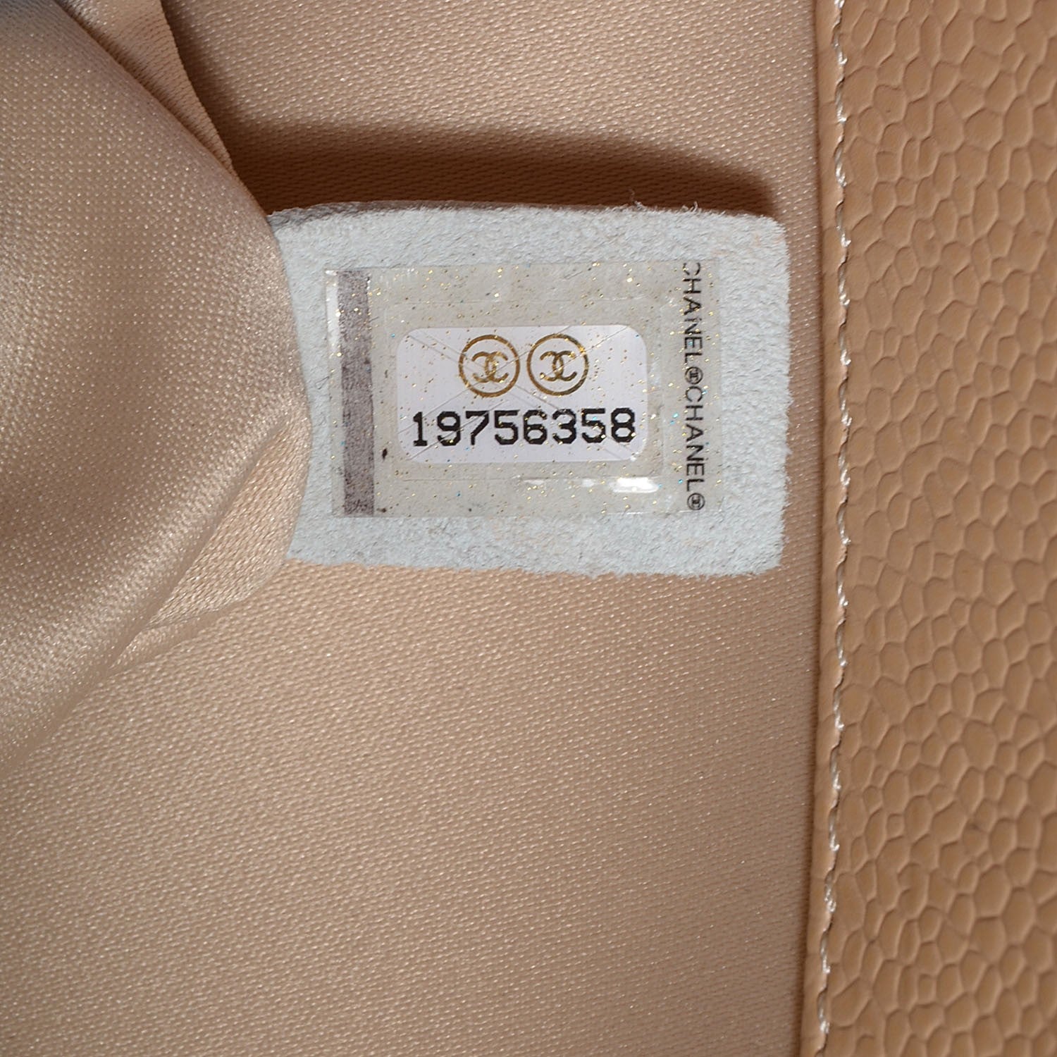 Chanel Caviar Grand Shopping Tote GST Beige Clair 7 of 8