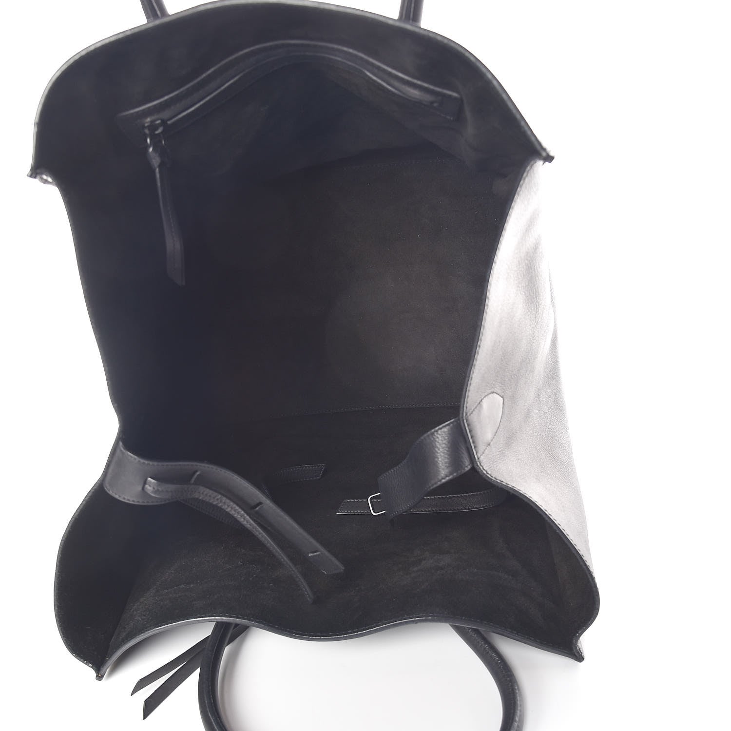 Celine Supple Calfskin Large Phantom Luggage Black 5 of 15