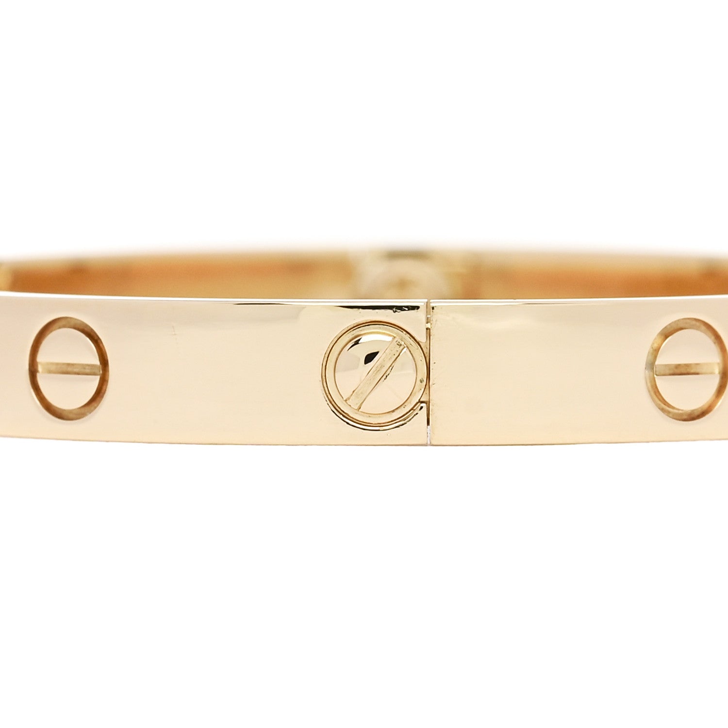 Cartier 18K Yellow Gold LOVE Bracelet 16 4 of 9