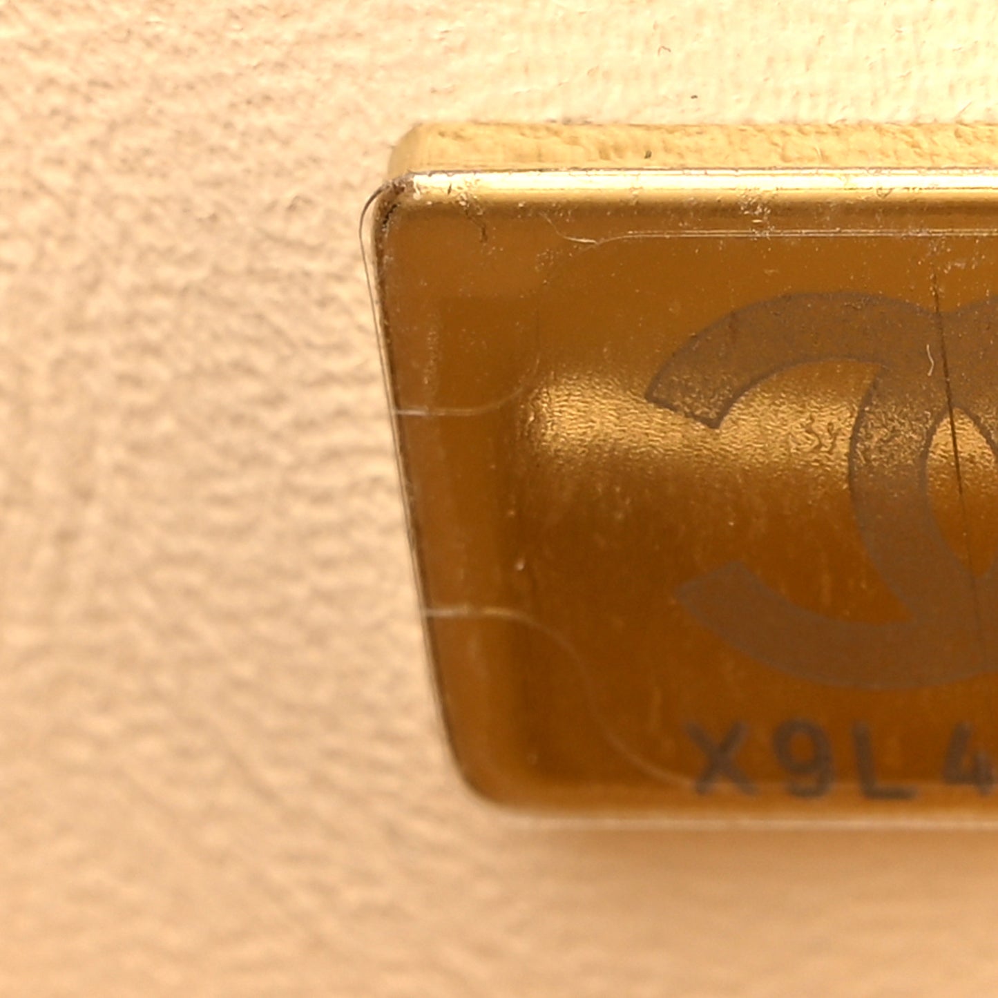 Shaded Sequin Mini Flap Light Green White Ecru