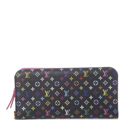 Louis Vuitton Monogram Multicolor Insolite Wallet Black Grenade 1 of 6