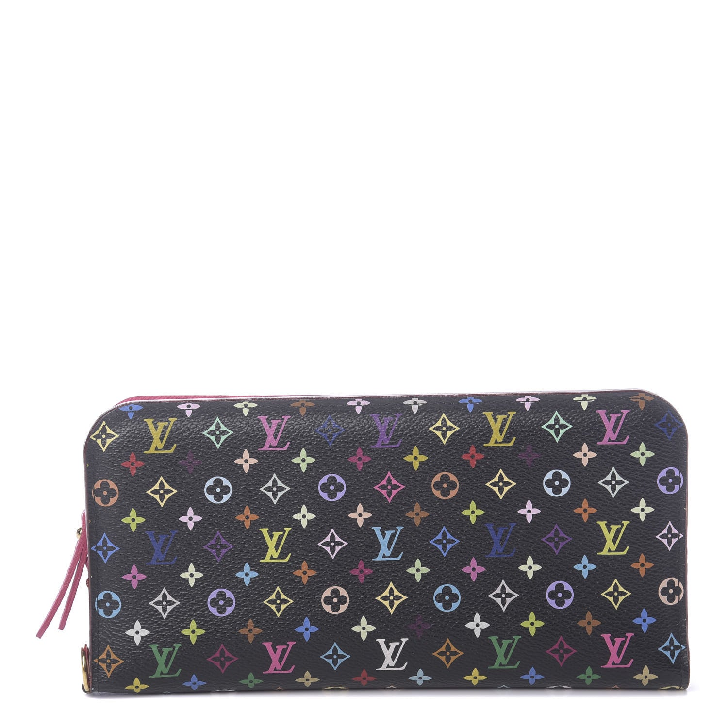 Louis Vuitton Monogram Multicolor Insolite Wallet Black Grenade 1 of 6