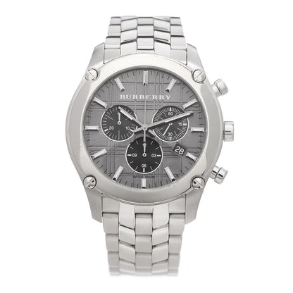 Burberry Stainless Steel 42mm Chronograph Quartz Watch Grey BU1850 1 of 6