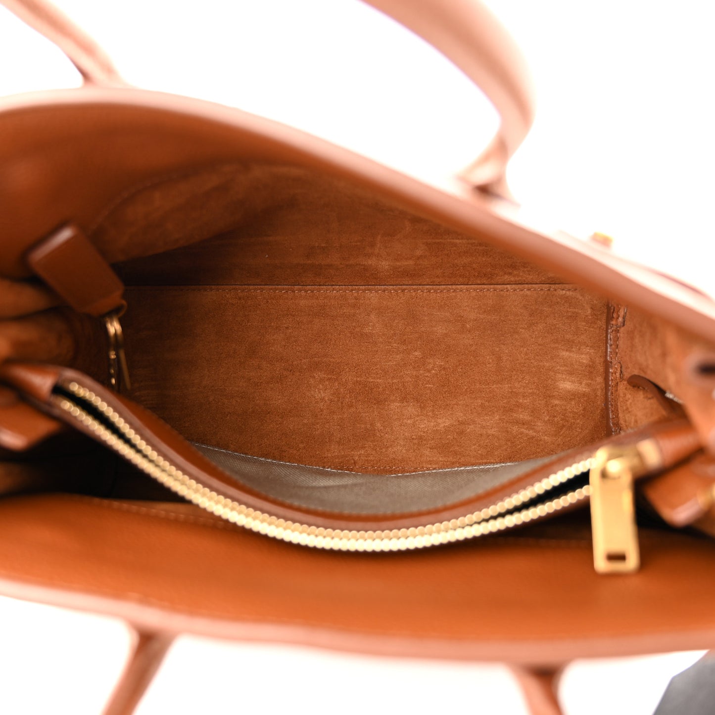 Grained Calfskin Baby Sac De Jour Supple Canyon