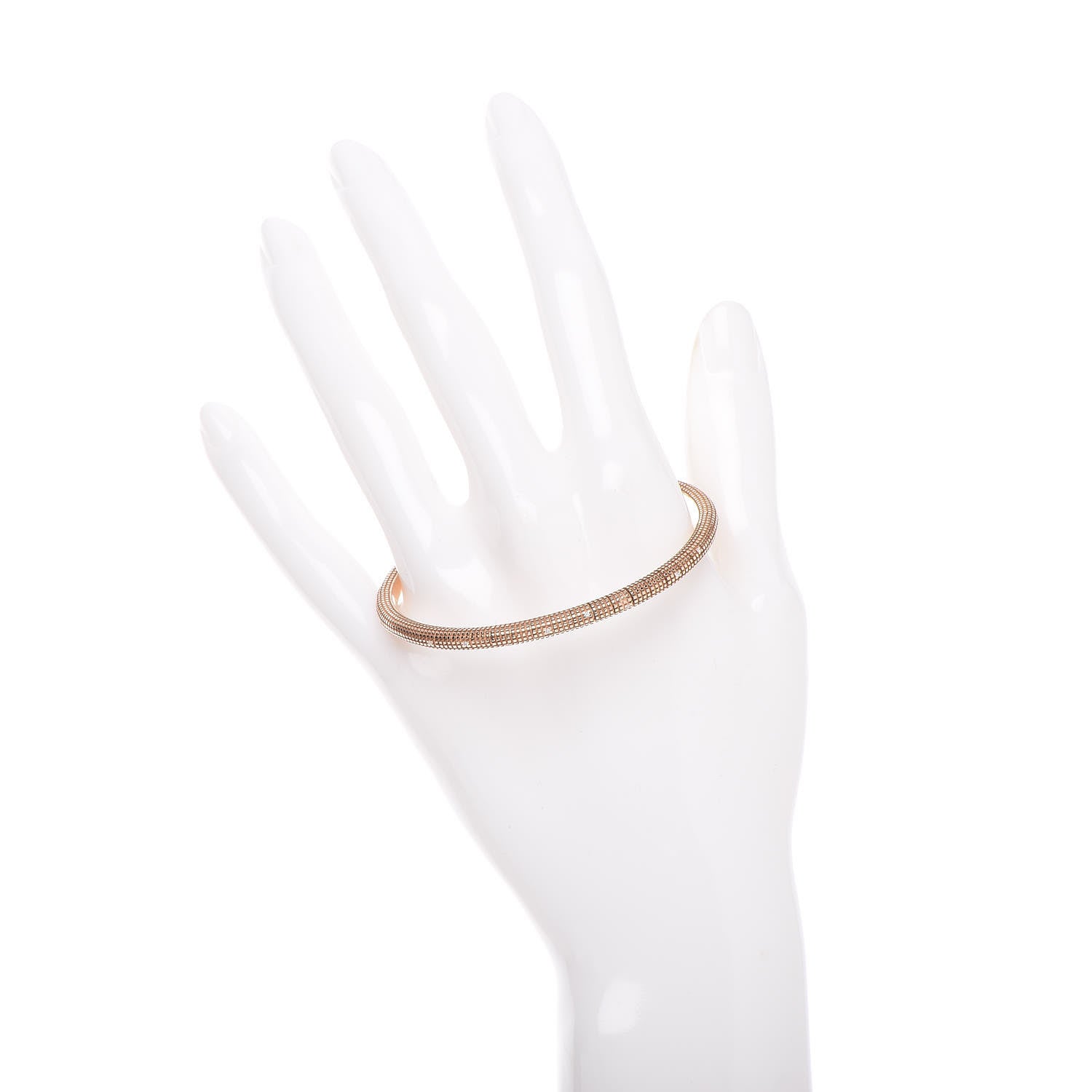 Damiani 18K Pink Gold Diamond Metropolitan Bracelet S 2 of 5