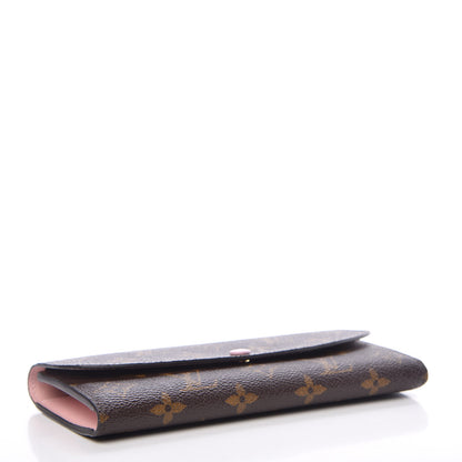 Louis Vuitton Monogram Emilie Wallet Rose Ballerine 4 of 8