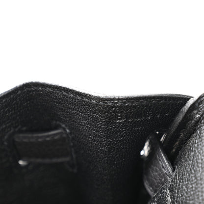 Hermes Togo Birkin 25 Black 7 of 11