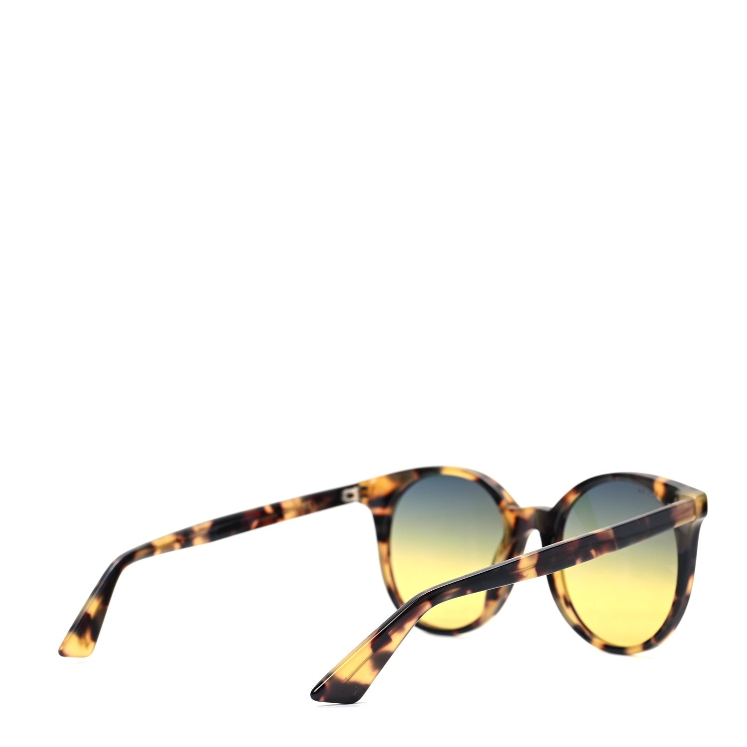Gucci Round GG0091S Sunglasses Havana 4 of 8