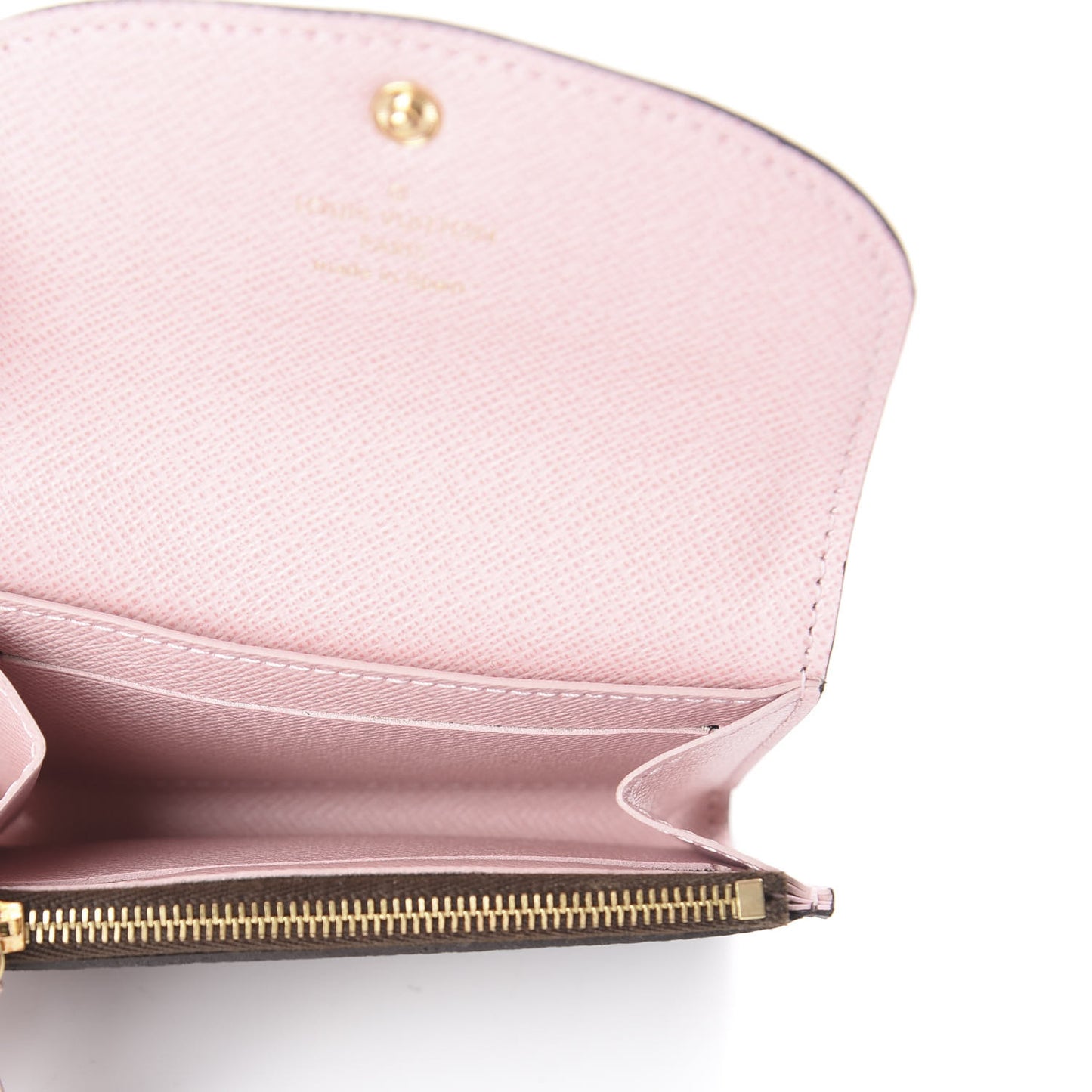 Monogram Rosalie Coin Purse Rose Ballerine