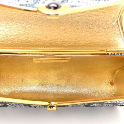 Judith Leiber Swarovski Crystal Paisley Minaudiere Clutch 6 of 16