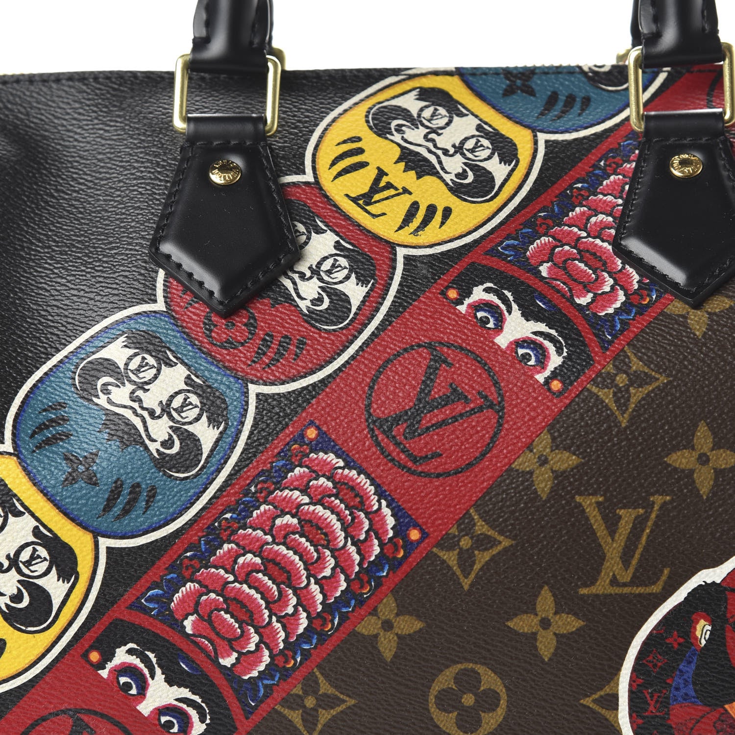 Louis Vuitton Monogram Kabuki Speedy 30 9 of 9