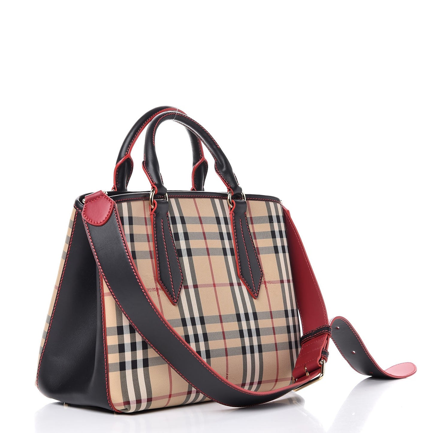 Horseferry Check Medium Ballingdon Tote Honey Black