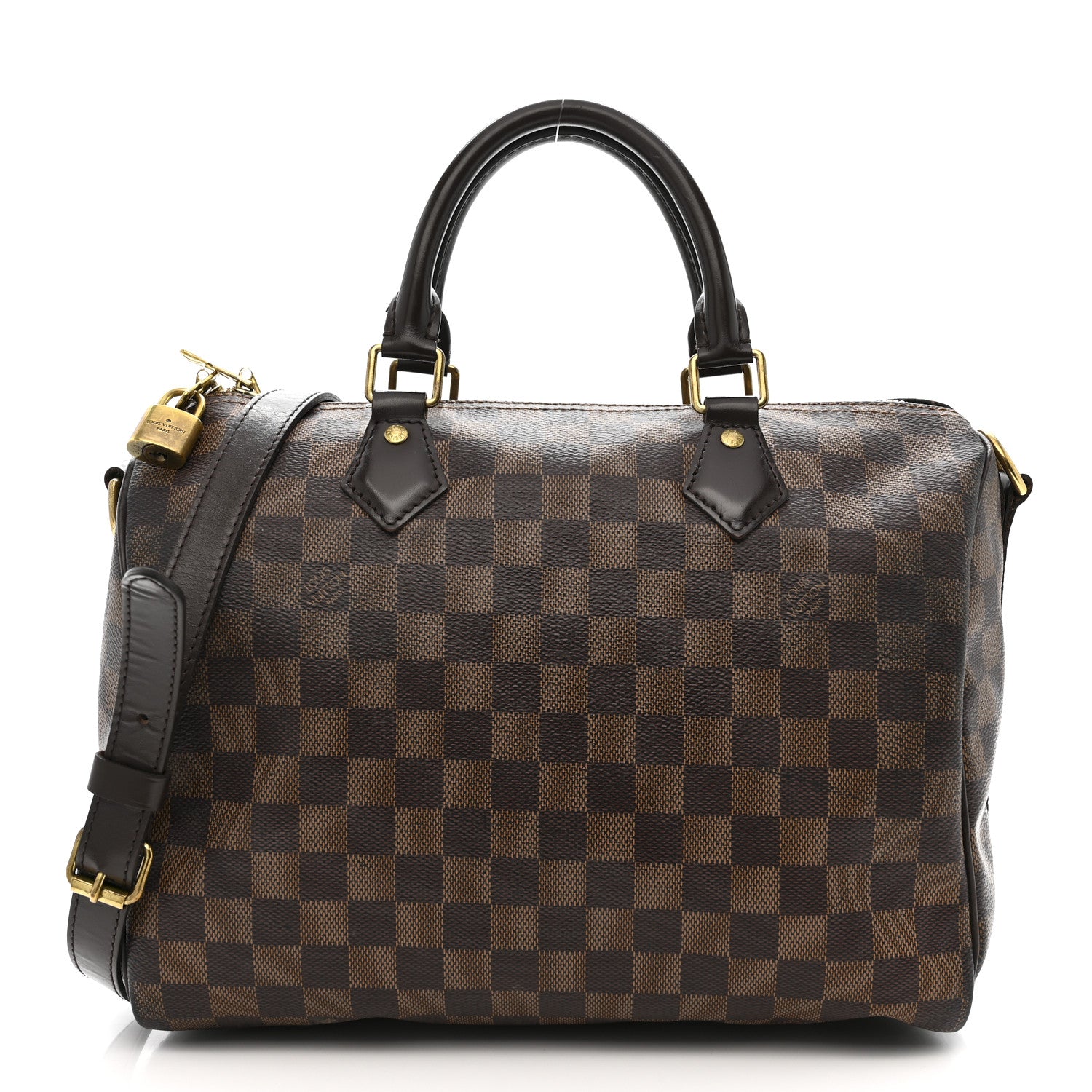 Louis Vuitton Damier Ebene Speedy Bandouliere 30 1 of 18