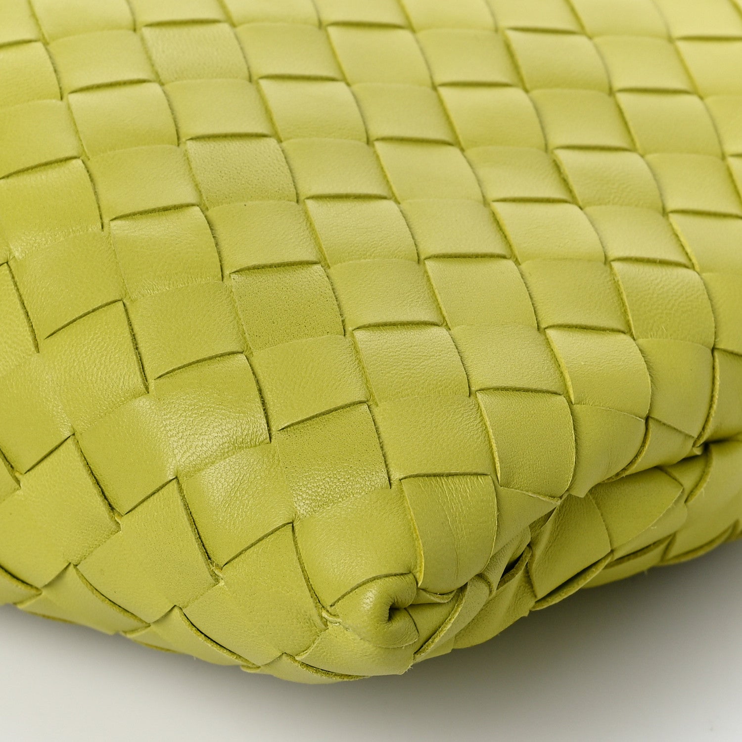 Bottega Veneta Nappa Intrecciato BV Clasp Document Case Kiwi 8 of 8