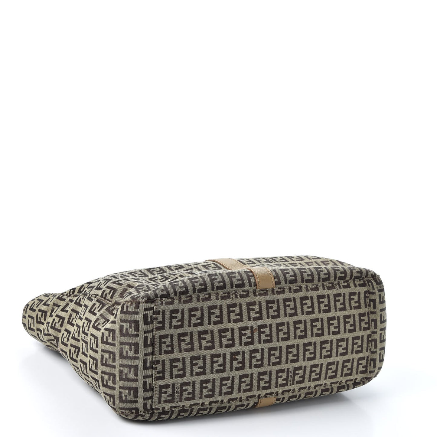 Zucchino Vitello Tote Mogano Panna