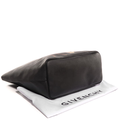 Givenchy Textured Coated Canvas Bambi Print Large Antigona Tote Black 3 of 13