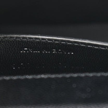 Saint Laurent Grain De Poudre Classic Monogram Kate Clutch Black 9 of 9