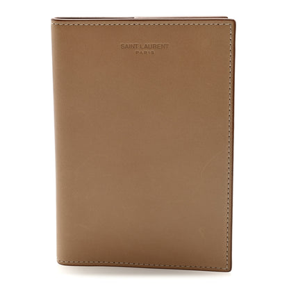 Saint Laurent Smooth Calfskin Passport Holder Beige 1 of 7