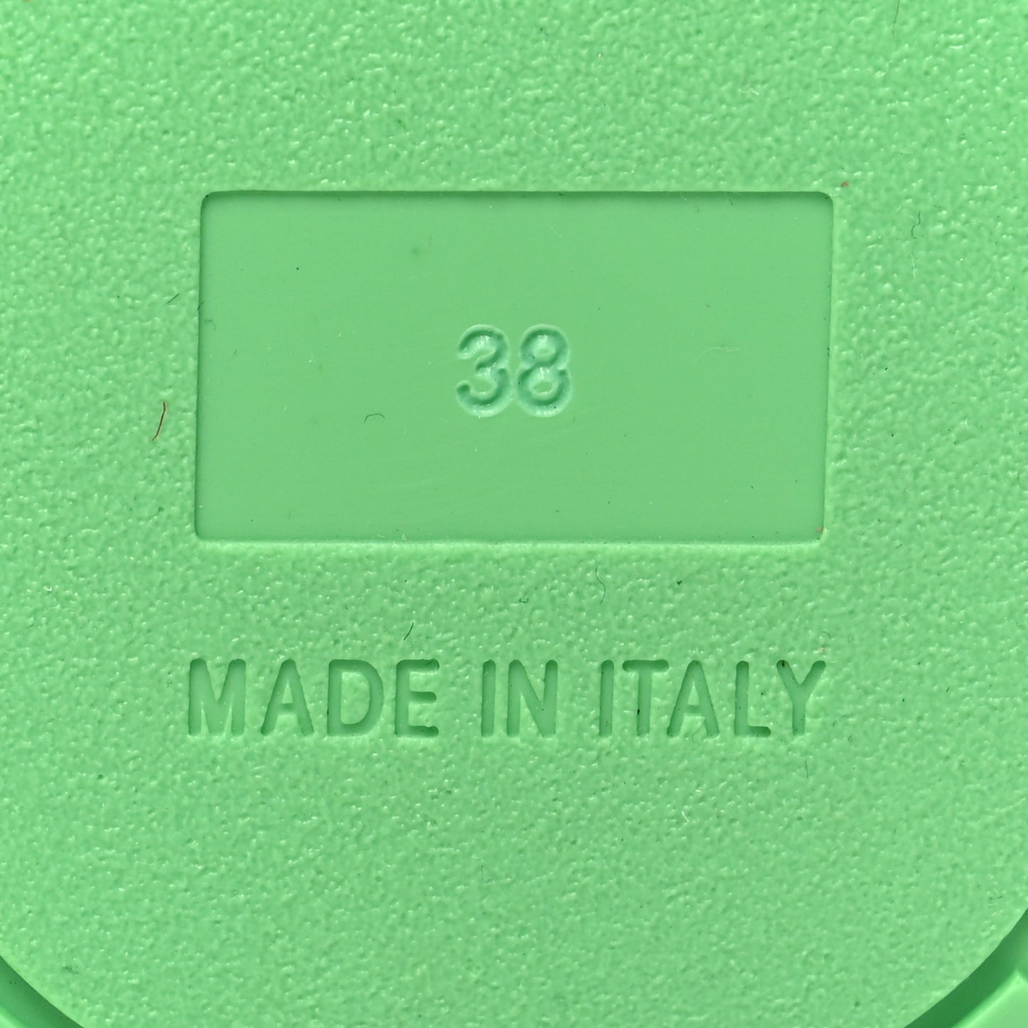 Nappa Fashion Show Platform 140mm Slide Sandals 38 Bouquet