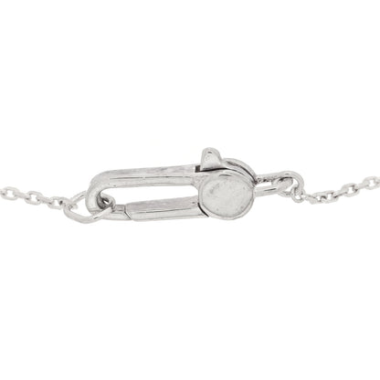 Gucci Sterling Silver Trademark Heart Butterfly Bracelet 3 of 4